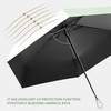 USHXVG 1Pc Mini Folding Umbrella, Uv Protection Outdoor Portable Parasol,