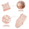 BABESIDE 4 Pcs Reborn Baby Doll Blanket with Doll Accessories