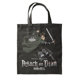 Halantex Einkaufstasche - Maße 35 x 40 x 1 cm - Einkaufstasche aus Polyester mit 2 Griffen von 27 cm, Schwarz