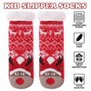 FNOVCO Kids Slipper Socks Boys Girls Fuzzy Soft Thick Cozy
