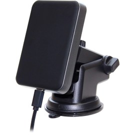 Kashimura NKW-11 Wireless Charging Magnetic Holder, Strong Neodymium, Air Conditioner Mounting, Suction Cup Mount