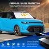 Sulagi Windshield Sun Shade for Kia Soul 2020-2025 Foldable Sunshade