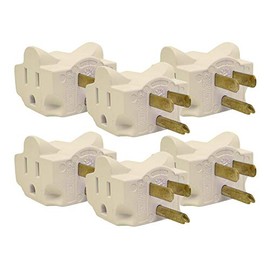 Hug-A-Plug Dual Outlet Wall Adapter, 6 Pack IVORY DG1.B.6.48-IV