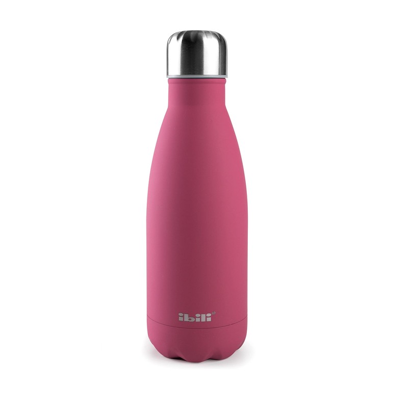 IBILI - Double Wall Colorful 350ml 18/10 Stainless Steel Reusable