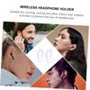 OHPHCALL 6pcs Lost Earphone Clips for Wireless Earbud Hooks for