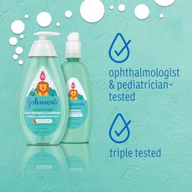 Johnson's No More Tangles - Spray desenredante para desbloquear nudos en el cabello, hipoalergénico y sin parabenos, fórmula sin desgarros para cabello húmedo o seco, 10 onzas líquidas