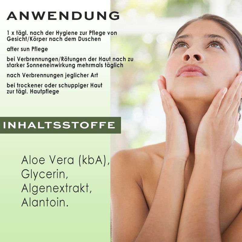 CristinenMoor Aloe Vera Hautgel 250 ml