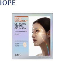 IOPE Multi Vatamin 10% Ultimate Toning Gel Mask 5ea