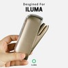 DREAMCLOCK PC Material Case for IQOS Iluma, Clear, Shockproof, Ultra