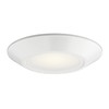 Kichler Horizon LED Downlight in White, 6.4" Flush Mount Interior