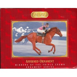 Breyer 2006 confirmed racing horse ornament