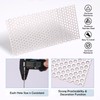2PCS Perforated Metal Sheet 7.8x3.9inch，Expanded & Perforated Sheets with 0.2"