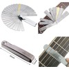 TUOREN 13pcs Guitar Setup Kit Including Guitar Neck Notched Straight