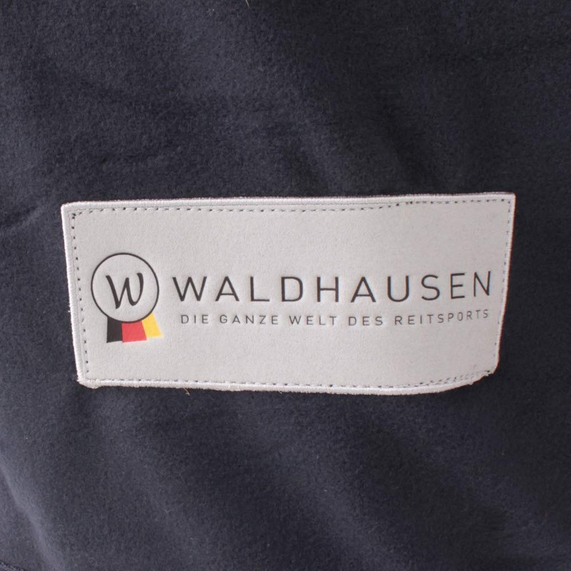 WALDHAUSEN Fleece Blanket Economic with Crossover Straps midnight blue Size:135
