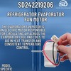 Supplying Demand 242219206 Refrigerator Evaporator Fan Blade - Replaces AP6976197