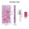 OMBRISA Sanding Bands for Nail Drill 100Pcs, 180# Grit Nail