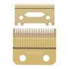 Novah - Cuchilla de repuesto dorada para Pro & Barber