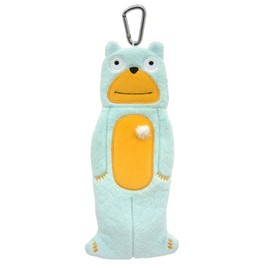 ムッシュ熊雄 カラビナ付きポーチ