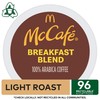 McCafé Breakfast Blend, Keurig Single Serve K-Cup Pods, Light Roast