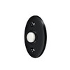 Solid Brass Standard Bell Button (Paint Black)