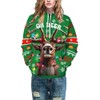 Ainuno Reindeer Costume Mens Christmas Hoodie Ugly Christmas Sweaters Funny