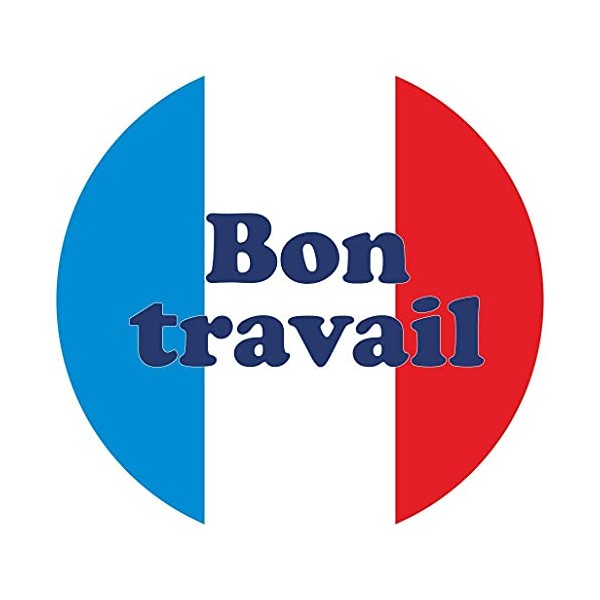 School Stickers French Bon Travail Stickers