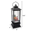 DRomance Nativity Music Snow Globe Lantern with Timer Battery Operated