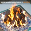 Stanbroil Ceramic Fire Balls - 4” Round Fire Stones for
