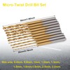 KOZTOL 10Pcs Mini Twist Drill Bit Set, Micro Engraving Drill