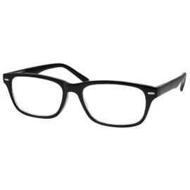 High Magnification Power Readers Slim Classic Reading Glasses 4.00-6.00 Black/6.00