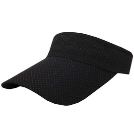 WHITE FANG CA178 Mesh Visor Sun Visor Solid Golf Running Hat for Men and Women