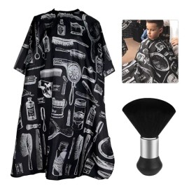 Chaqueta Barbería Barbero Estilista Cubridor Cabello Corte
