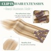 Rich Choices Clip in Hair Extensions Real Human Hair Golden