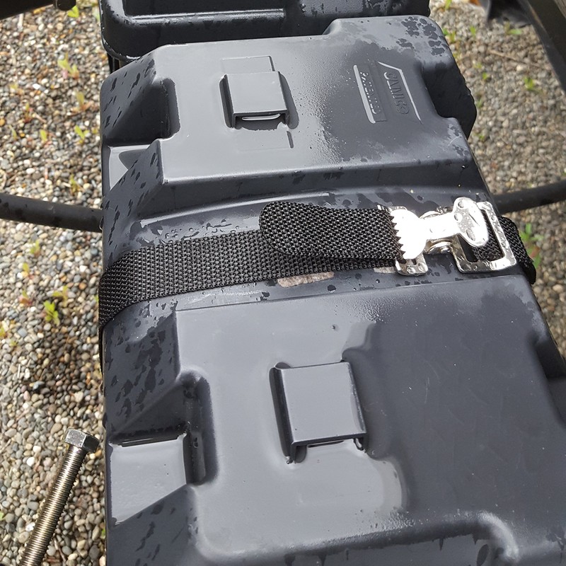 SECURE IT QUICK - Zinc Coated Alligator Thumb Buckle Cargo