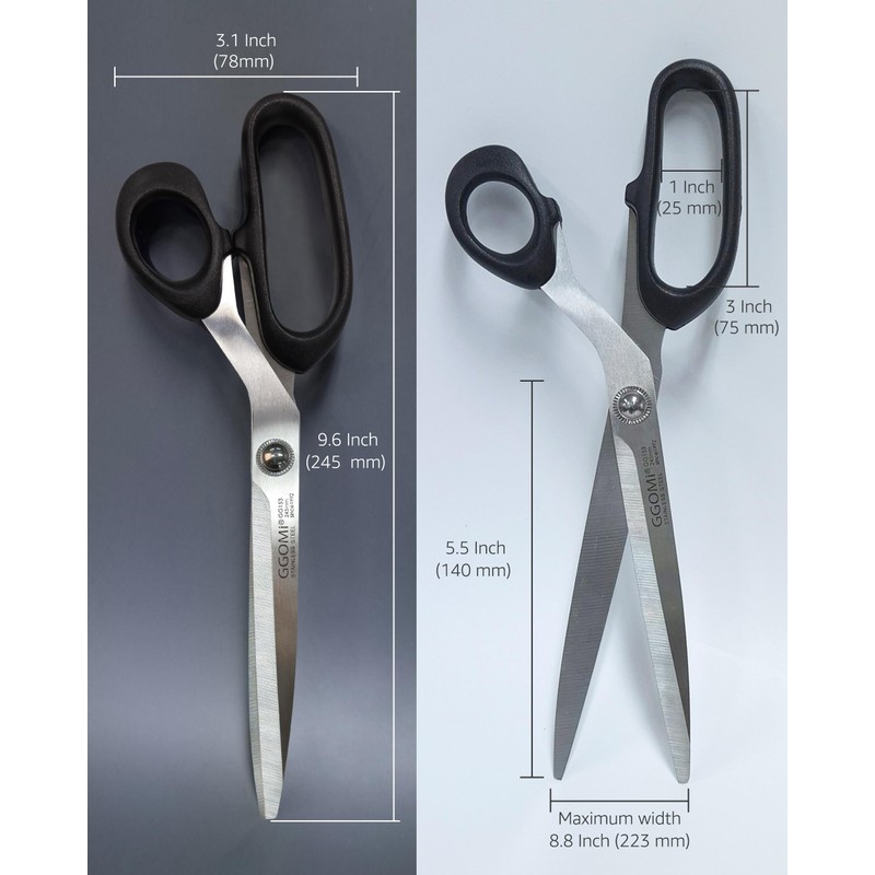 GGOMI Heavy Duty Multi-Purpose Kitchen Shears [3Pack] Korean Barbecue Kalbi