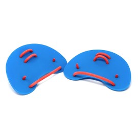 AQASKIN Mezze Training Swimming Paddle Made of Durable and Lightweight Sponge - Pool and Beach - Ideal for Adults and Children - Unisex (Quantity 1 Pair)