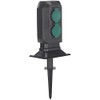 Royal Gardineer IP44 Splashproof 4-Way Garden Socket Column