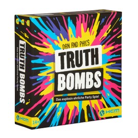 Truth Bombs – Party Game Party Game Evening with Friends – HCM Kinzel – 55138