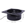 WBGANG 750W Industrial Ventilation Fan, 110V 60HZ Ventilator Extractor Axial