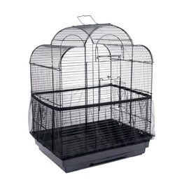 Cubierta de jaula de pájaros de 4 colores Cubierta de jaula de pájaros Receptor de semillas Malla de nylon ventilada Receptor de semillas de jaula de pájaros Receptor de semillas de jaula de pájaros de gran tamaño Protector de semillas (# 2)