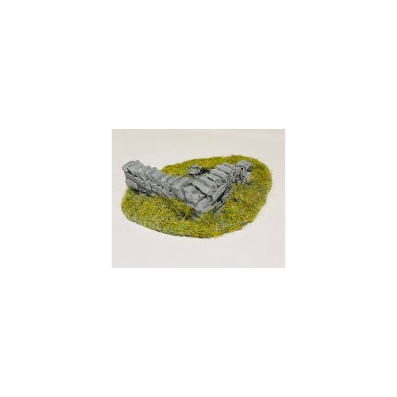 Javis Dry Stone Roadside Wall Corners - OO Gauge/1:76 Scale