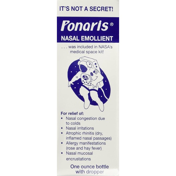Ponaris Nasal Emollient 1 oz (Pack of 6)