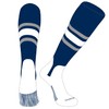 PEAR SOX OTC Baseball Softball Stirrup Socks (B, 5in) Navy,