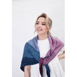 Bobble Special Editions, Colour Gradient Yarn, 267 g, 4-Ply, 1000 m for Knitting and Crocheting, Yarn, Wool, Yarn for Knitting and Crocheting (Galaxy – 059)