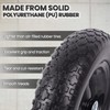 AR-PRO 4.80/4.00-8" Flat Free Tire and Wheel - 14.5" Solid