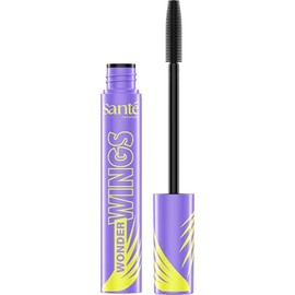 Wonder Wings Mascara - 9 ml - 2-in-1 Hybrid Mascara with Peptides, Arginine & Organic Caffeine - Instant Length & Definition Plus Eyelash Growth Boost - Vegan, Fragrance-Free