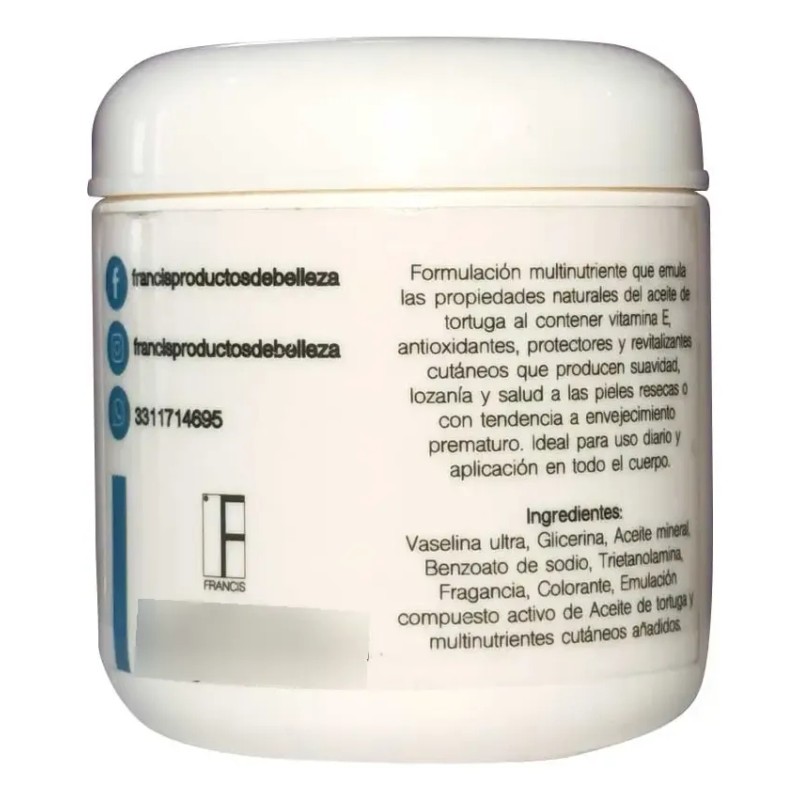 2 Pack Crema Extra Humectante (emula Aceite De Tortuga)
