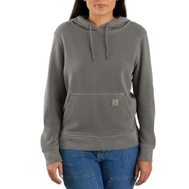 Carhartt Women's 106178 Relaxed Fit Midweight French Terry Hooded Sweatshirt - Medium Regular - Shadow