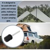 Be In Your Mind 8pcs 19mm Canopy Rod Thimble Tent