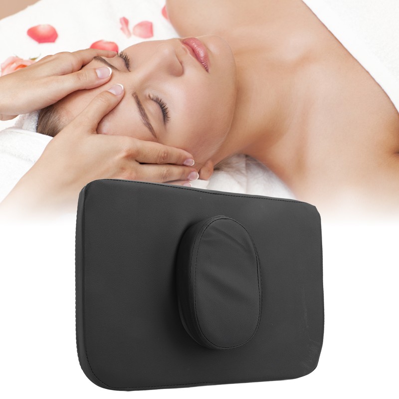 Massage Table Face Cushion Universal PU Leather Square Massage Face